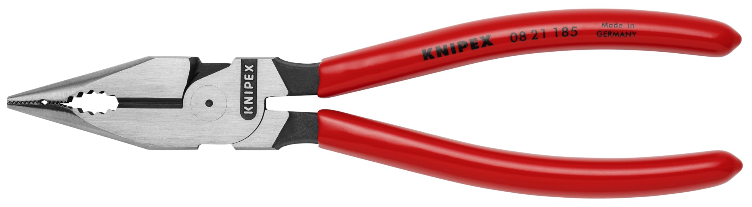 KNIPEX Tools 08 21 185 Needle-Nose Combination Pliers, 7-1/4